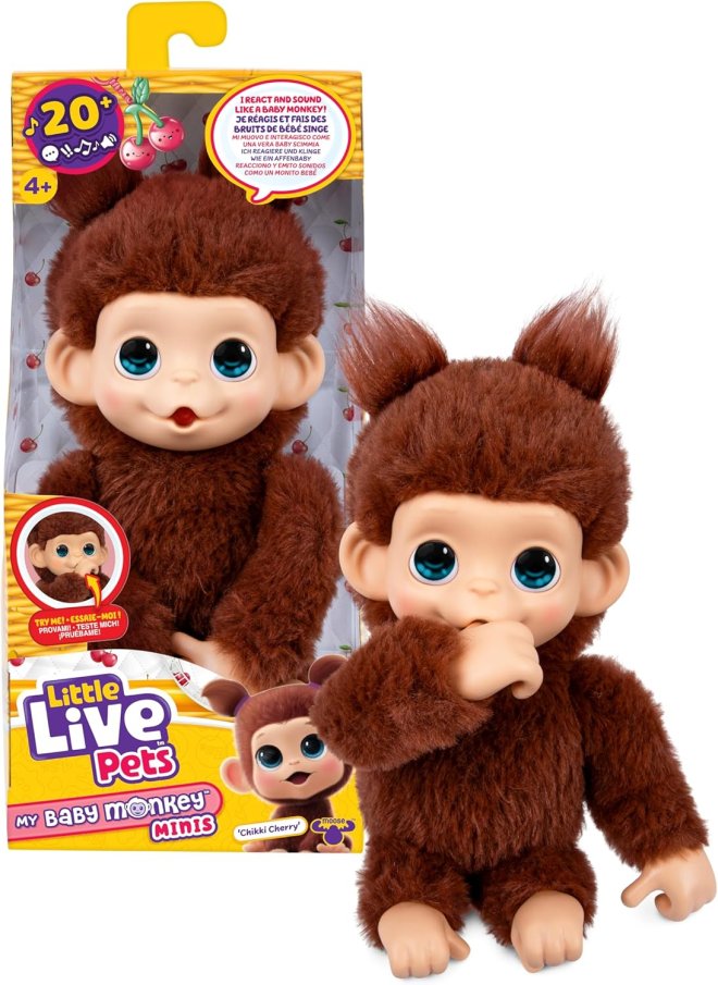 Little Live Pets – Opička bábätko