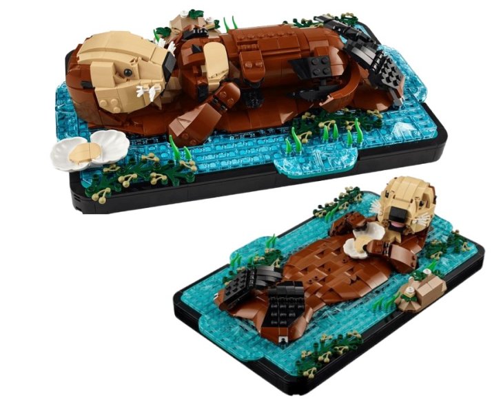 21366 Lego Ideas – Plávajúce morské vydry