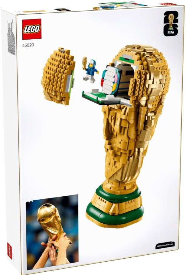 43020 Lego Editions – Oficiálna trofej Majstrovstiev sveta vo futbale FIFA