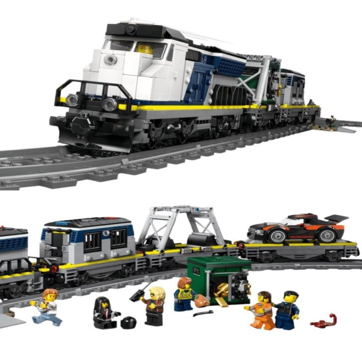 60508 Lego City – Lúpež v policajnom vlaku