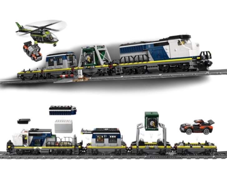 60508 Lego City – Lúpež v policajnom vlaku