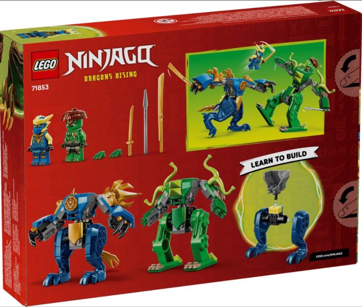 71853 Lego Ninjago - Jay a boj v dračom robotickom obleku