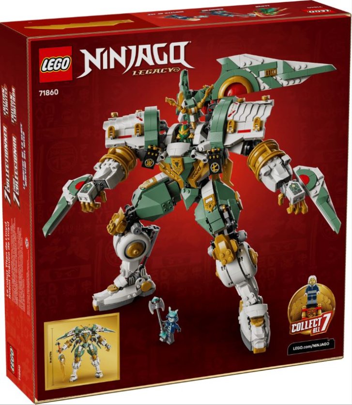 71860 Lego Ninjago - Lloydov titanský robot: 15 rokov NINJAGO