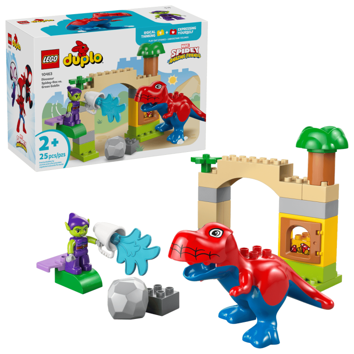 10463 Lego Duplo - Dinosaurus Spidey-Rex vs. Zelený Goblin