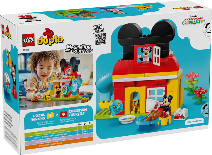 10465 Lego Duplo - Mickey Mouseov klub s Minnie a Plutom