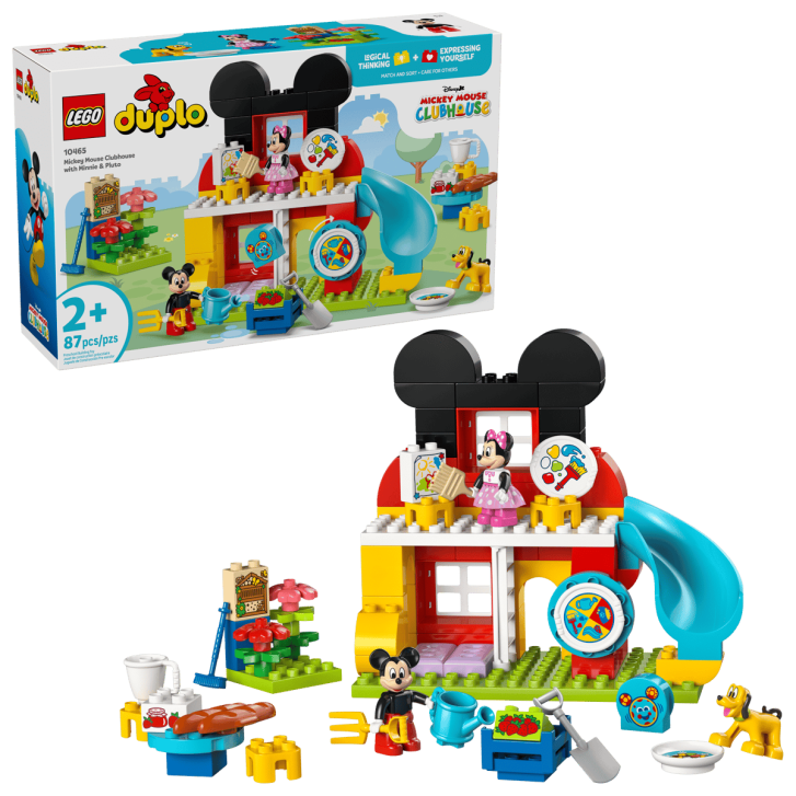 10465 Lego Duplo - Mickey Mouseov klub s Minnie a Plutom