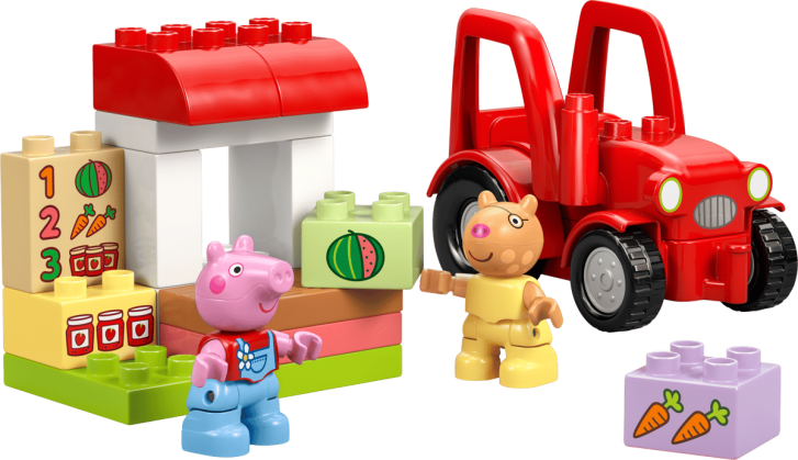 10468 Lego Duplo - Traktor a trh