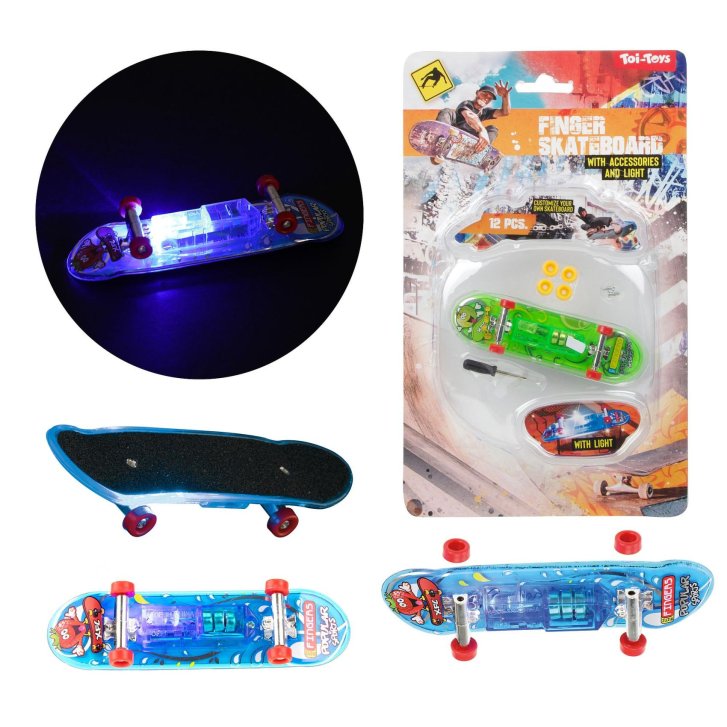 Fingerboard s osvetlením