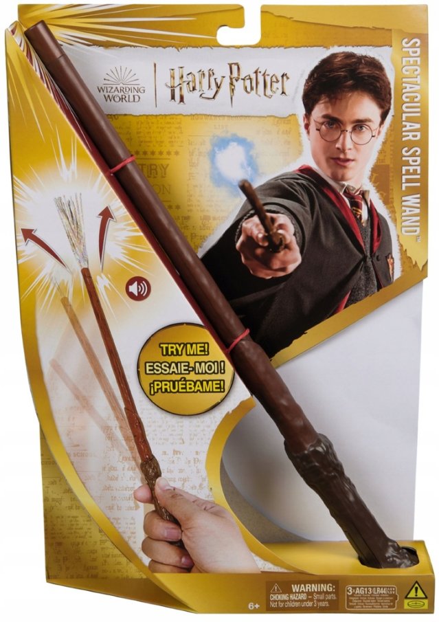 Harry Potter - Čarovný prútik Spectacular Spell Wand