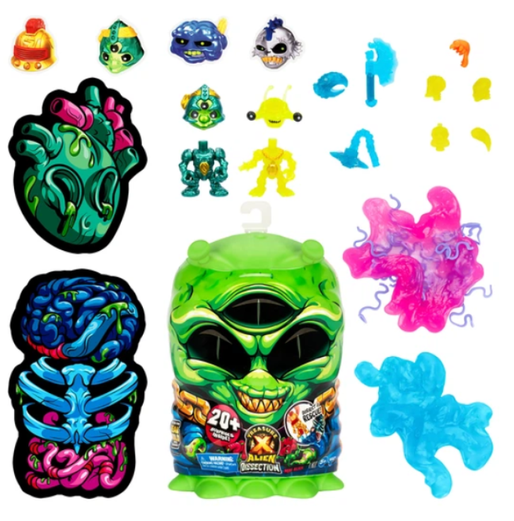 Treasure X Alien Dissection Mini Alien