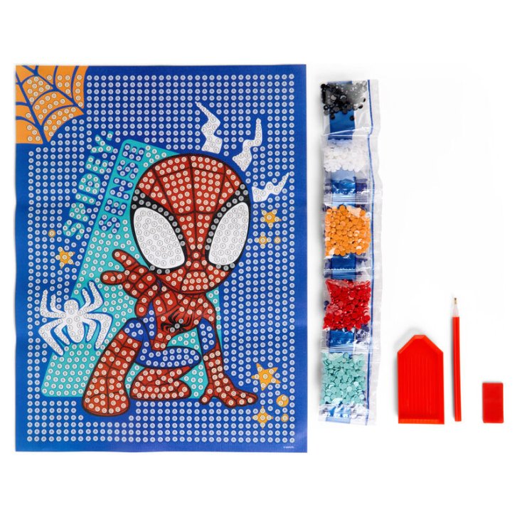 Marvel – Diamantové maľovanie - Spidey