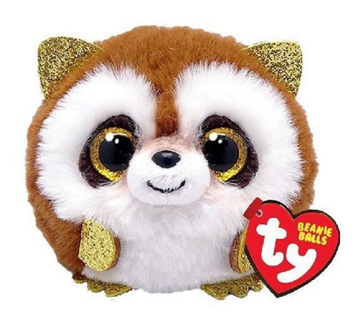 TY Beanie Balls - Plyšový medvedík čistotný 8 cm