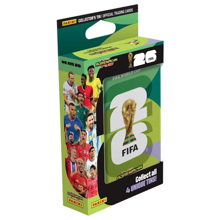 FIFA World Cup - Plechovka Adrenalyn 2026