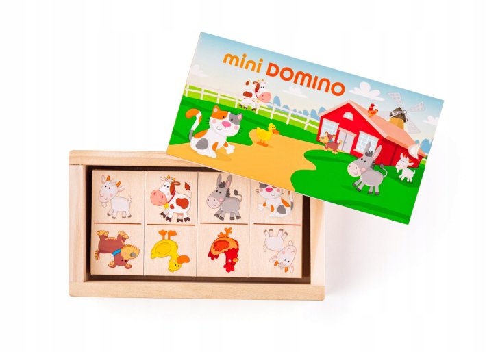 Mini domino – Zvieratká