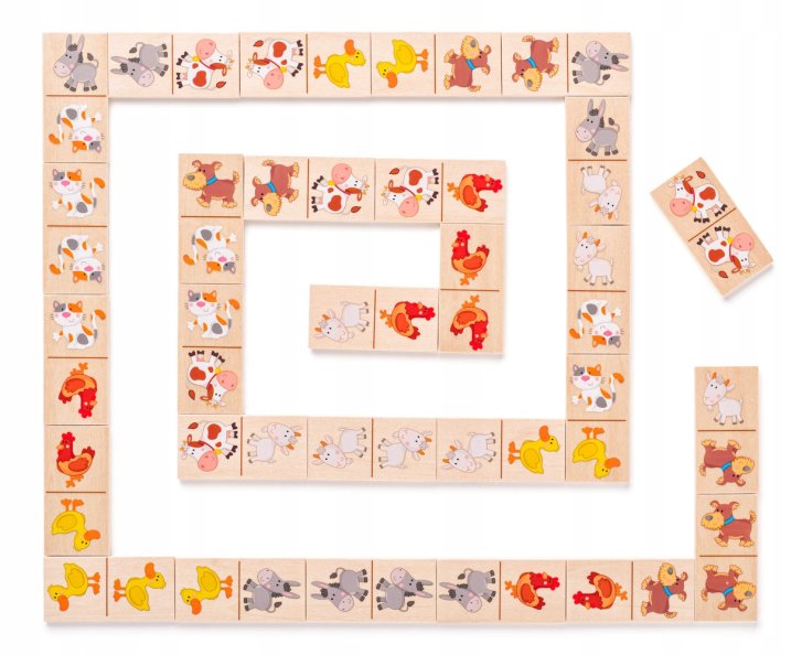 Mini domino – Zvieratká