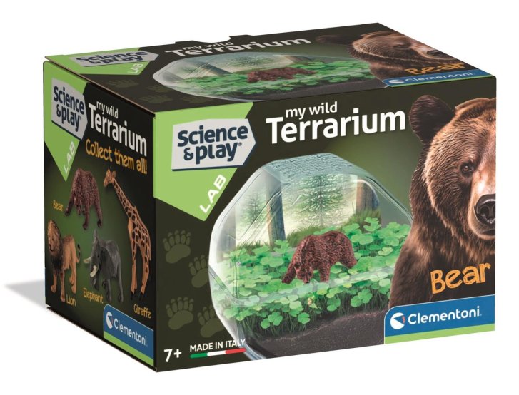 Mini terárium - Medveď