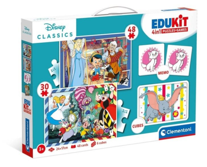 Clementoni – Disney Classics súbor hier 4v1