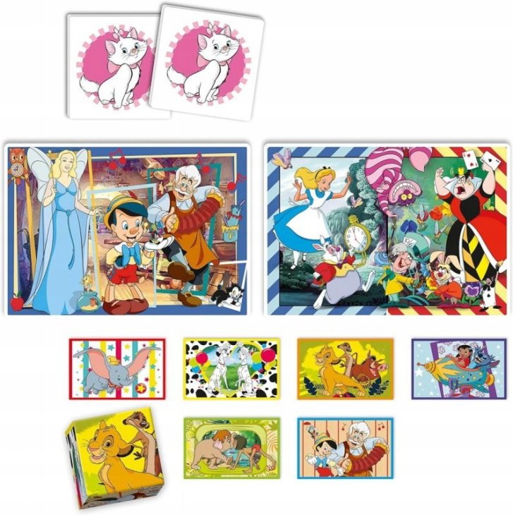 Clementoni – Disney Classics súbor hier 4v1