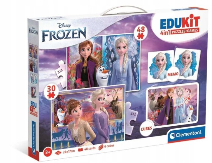 Clementoni – Frozen súbor hier 4 v1