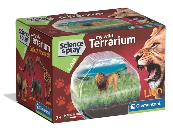 Clementoni - Mini terárium Lev