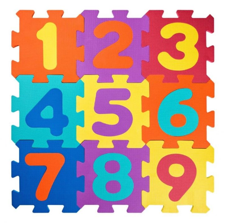 Penové puzzle – Čísla