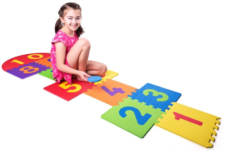 Penové puzzle  - Skákací panák