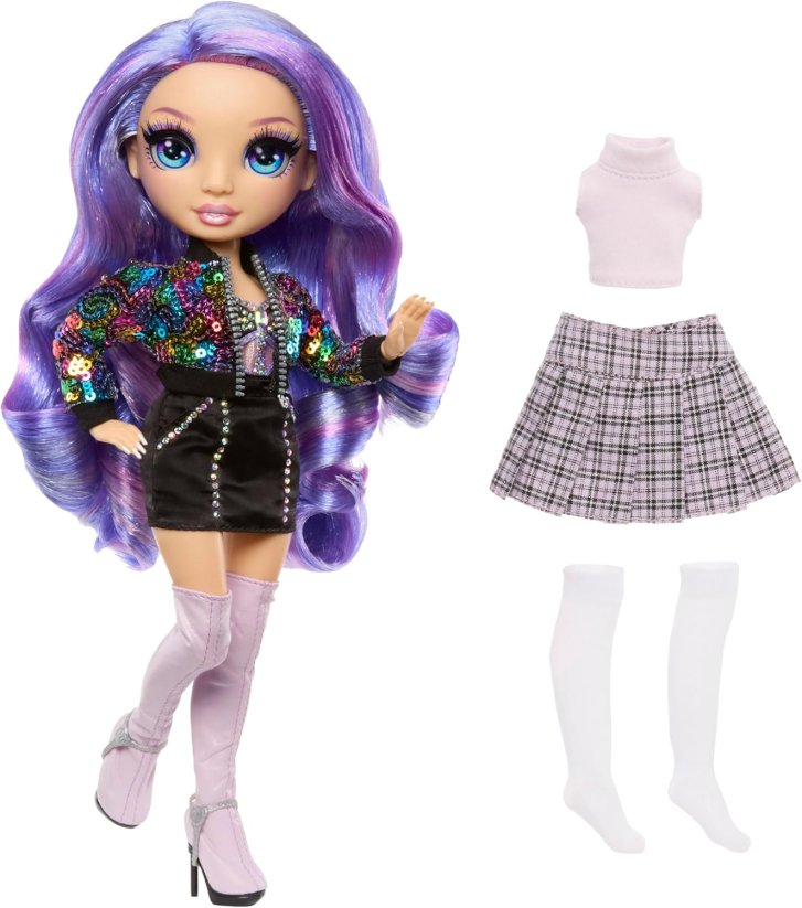 Rainbow High Style Icons – Bábika Violet Willow