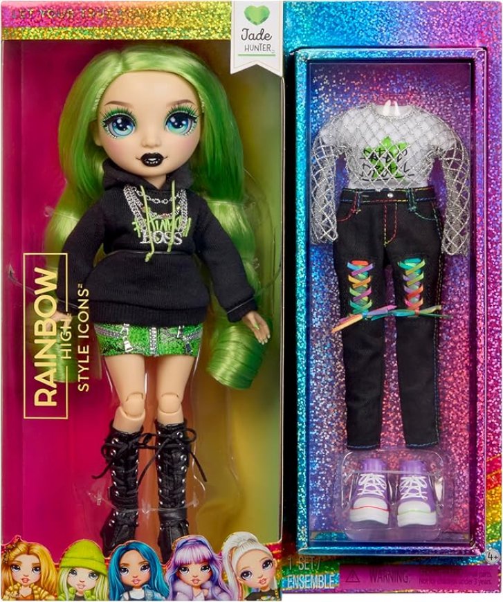 Rainbow High Style Icons – Bábika Jade Hunter