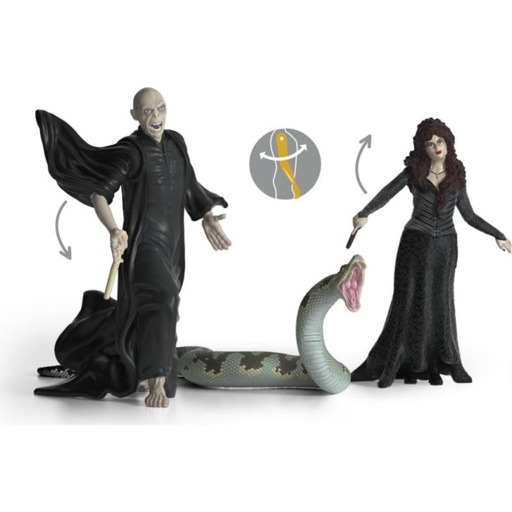 Schleich - Lord Voldemort, Nagini a Bellatrix Lestrange 42684