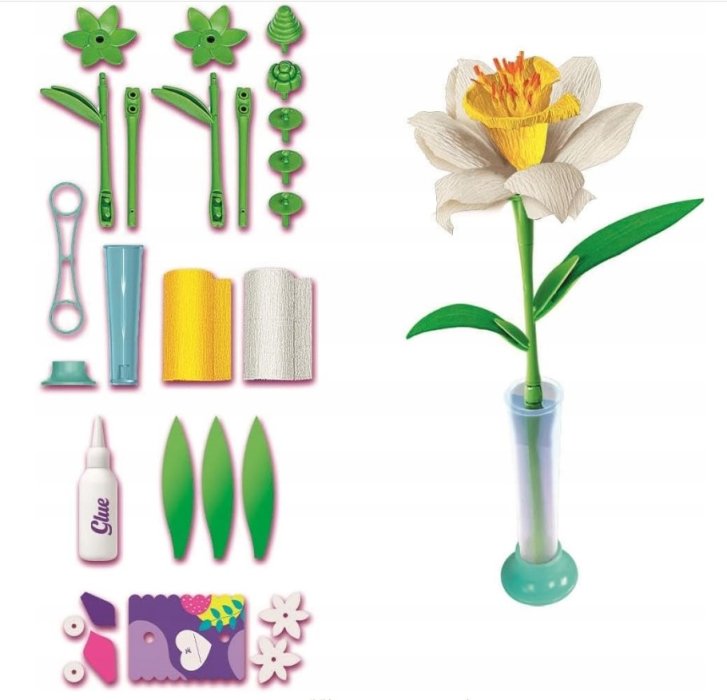 Výroba kvetov – Narcis