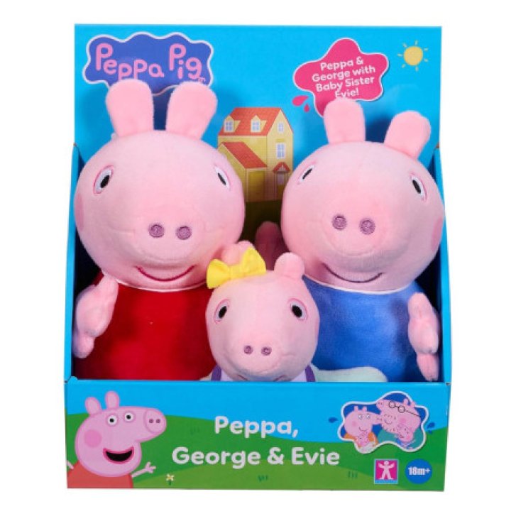 Peppa Pig – Peppa, George a Evie