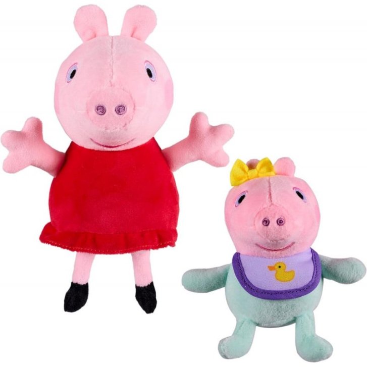 Peppa Pig - Plyšové postavičky