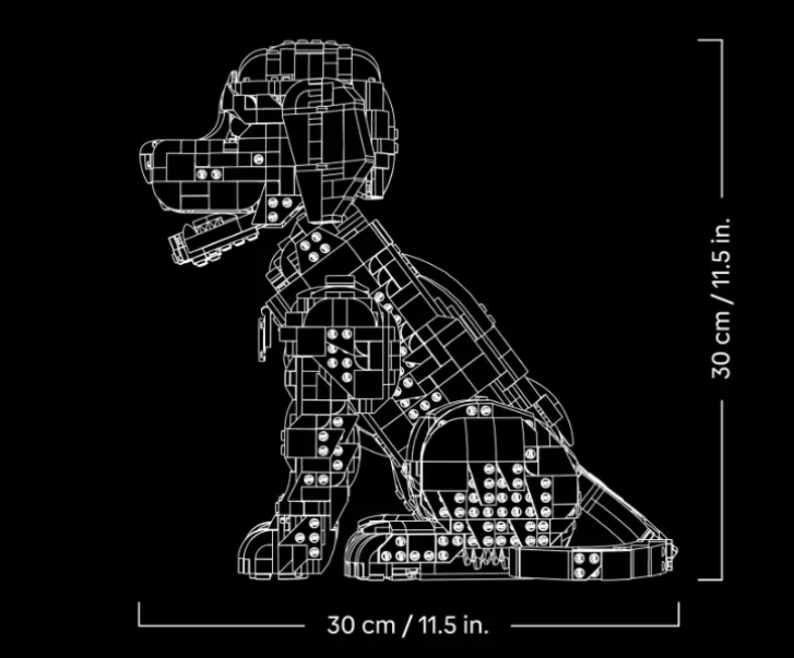 11384 Lego Icons - Šteňa zlatého retrievera