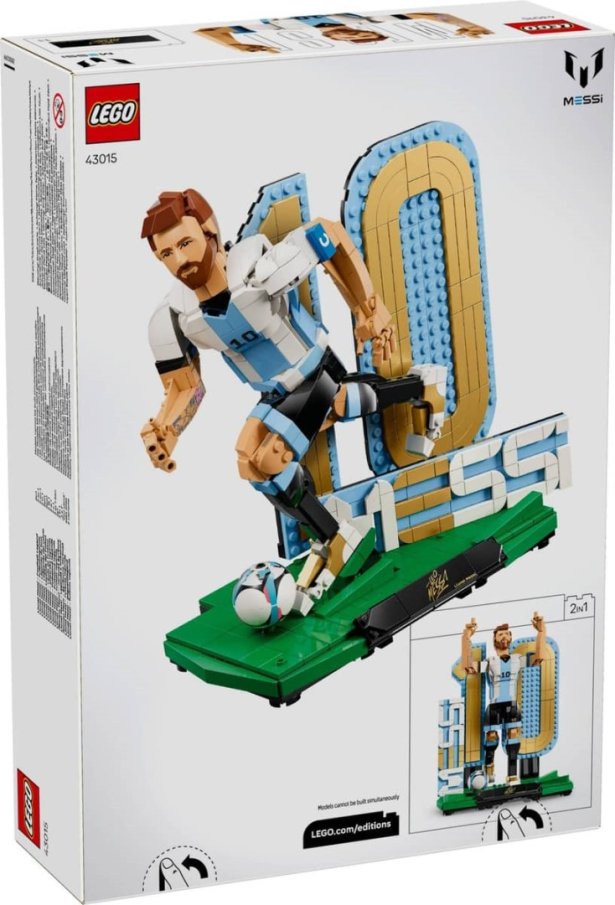 43015 Lego Editions -  Lionel Messi – Futbalová legenda
