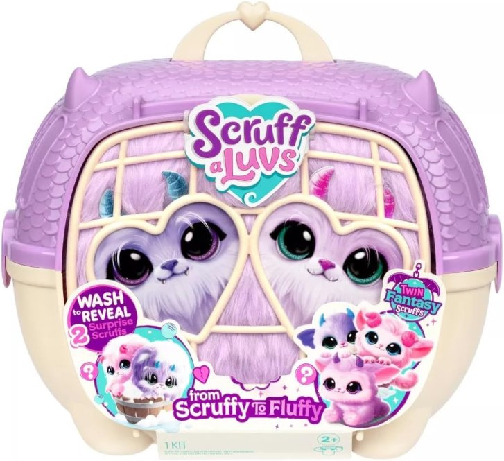 Scruff a Luvs - Plyšové fantasy zvieratká