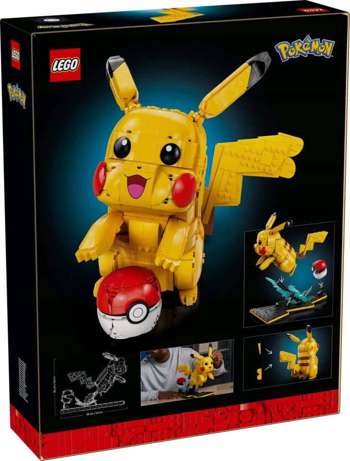 72152 Lego Pokémon - Pikachu a Pokéball