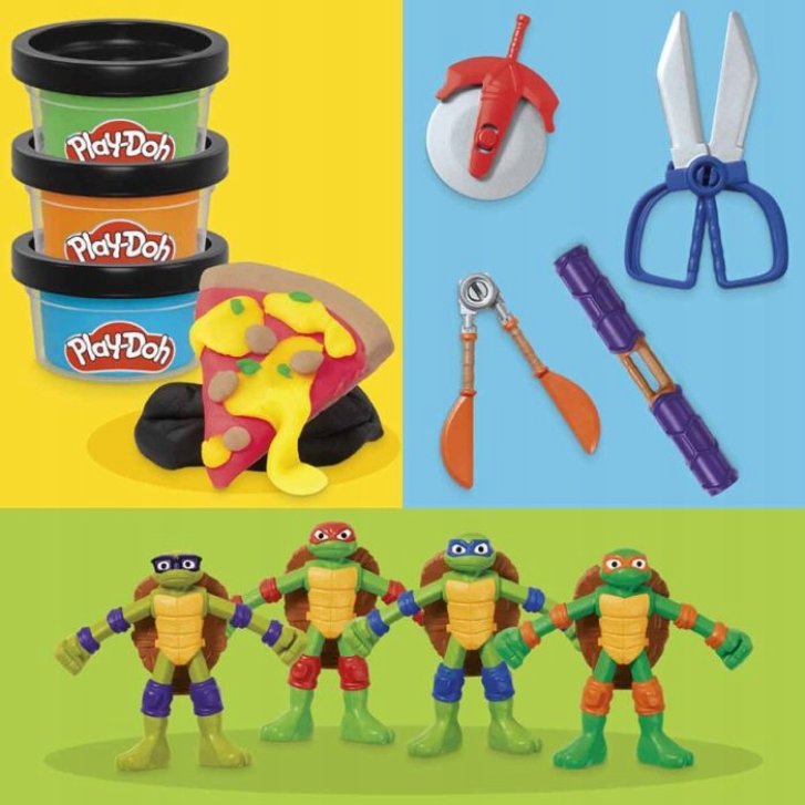 Play-Doh – Ninja korytnačky