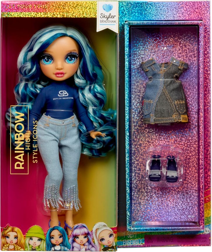 Rainbow High Style Icons – Bábika Skyler Bradshaw