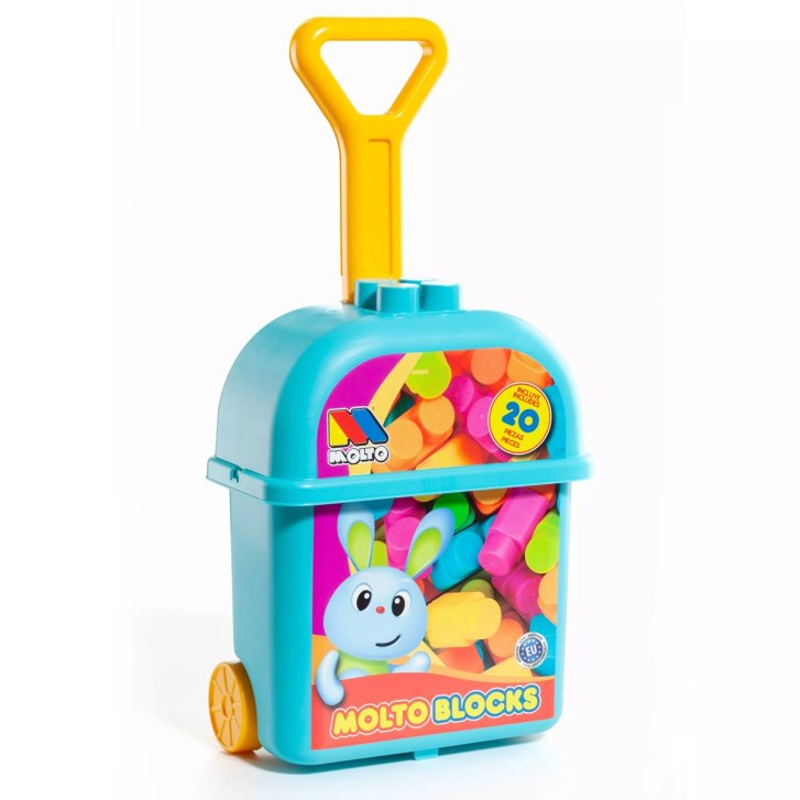 Molto - Kufrík s kockami
