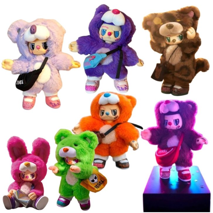 Chaosweet - Figúrka Rebel Bears Plush