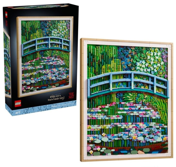 31220 Lego Art - Claude Monet - Most nad jazierkom s leknami