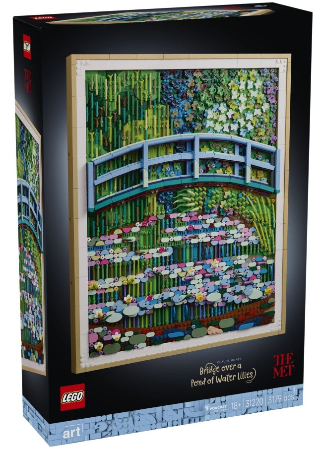 31220 Lego Art - Claude Monet - Most nad jazierkom s leknami