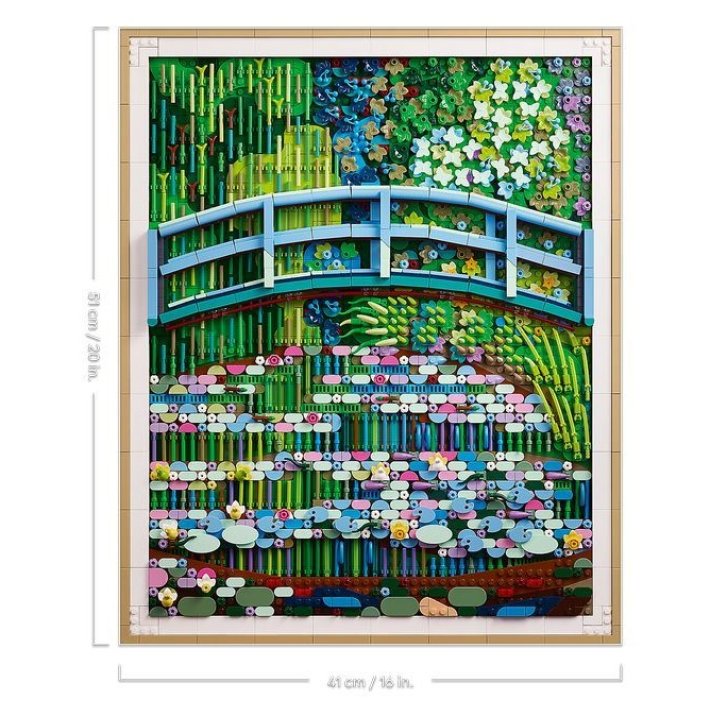 31220 Lego Art - Claude Monet - Most nad jazierkom s leknami