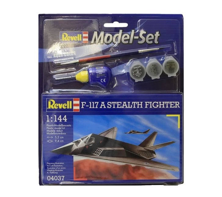 Revell - Lietadlo 64037 F-117 STEALTH FIGHTER (1:144)