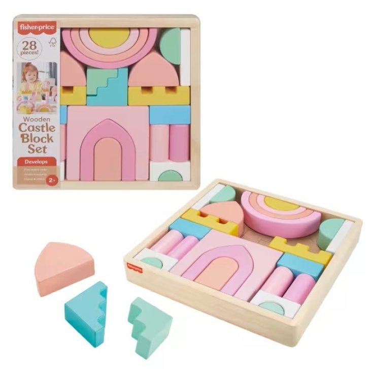 Fisher-Price - Drevené kocky