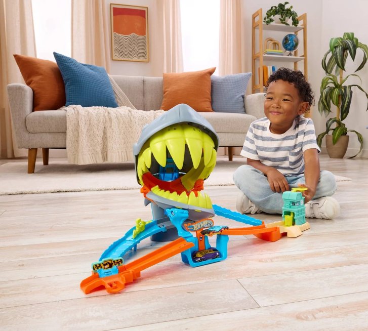 Hot Wheels – Dráha žralok