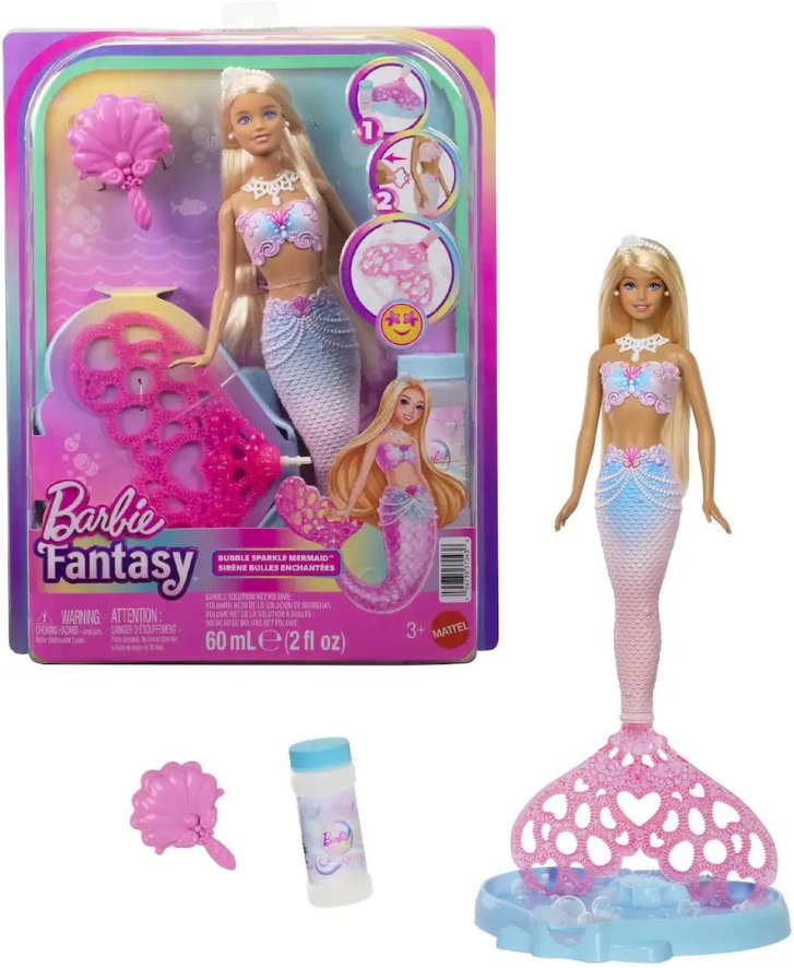 Barbie – Morská víla s bublifukom