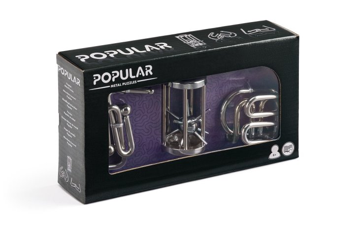 Popular – Kovový hlavolam