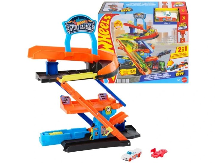 Hot Wheels - Kaskadérska garáž