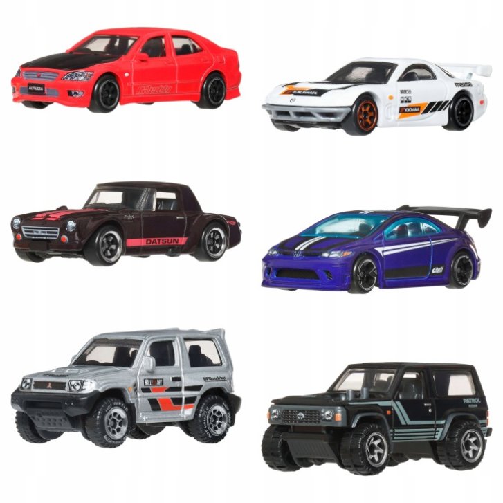 Hot Wheels - Silver Series Streets of Japan